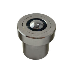 Spring-Loaded Shock Absorbing Ball Transfer Unit, Stainless Steel Universal Conveyor Ball Caster