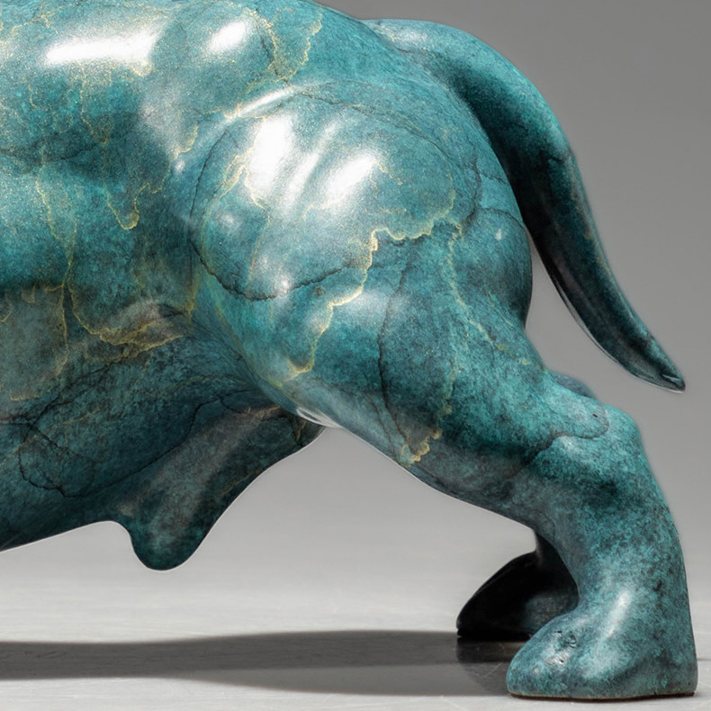 Elegant Bronze American Bully Dog Statue Home Decor Unique Bulldog Sculpture Ideal Ornament Gift - Image 7