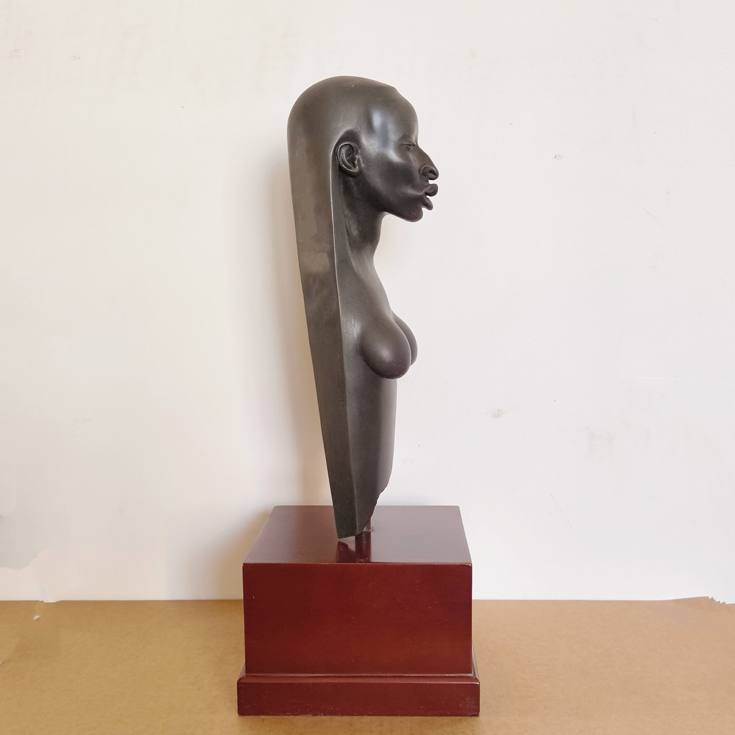 Abstract African Female Bust Bronze Statue Black Woman Torso Bronze Sculpture Decor Elegant Ornament - Image 5